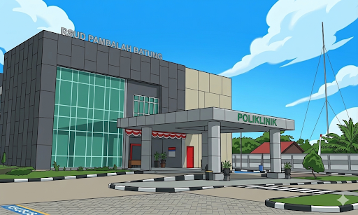 Gedung Utama RSUD Pambalah Batung